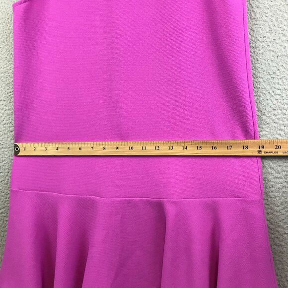 New Everly Sleeveless Fuchsia Flounce Hem Dress size S - Picture 7 of 10